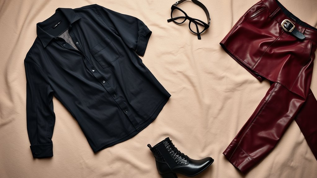 stylowe kombinacje rajstop z siateczki